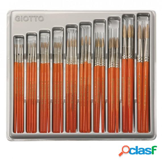 Pennelli punta tonda serie 700 - pelo di bue - Giotto -