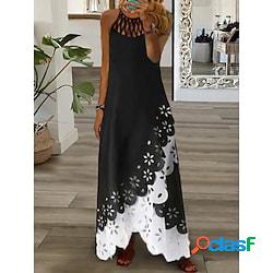 Per donna Abito lungo Abito lungo Abito casual Vestito nero