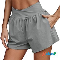 Per donna Pantaloncini da corsa Allenamento Pantaloncini