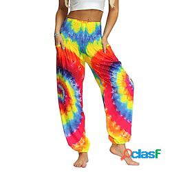 Per donna Pantaloni da yoga Tasche laterali Harém Yoga