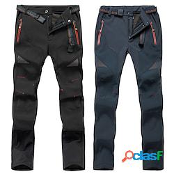 Per donna Pantaloni foderati in pile Pantaloni impermeabili
