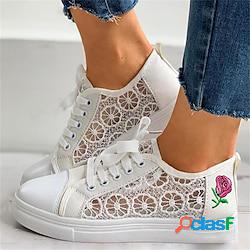 Per donna Scarpe da ginnastica Scarpe bianche Esterno