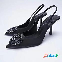 Per donna Tacchi Estate A stiletto Appuntite Poliestere