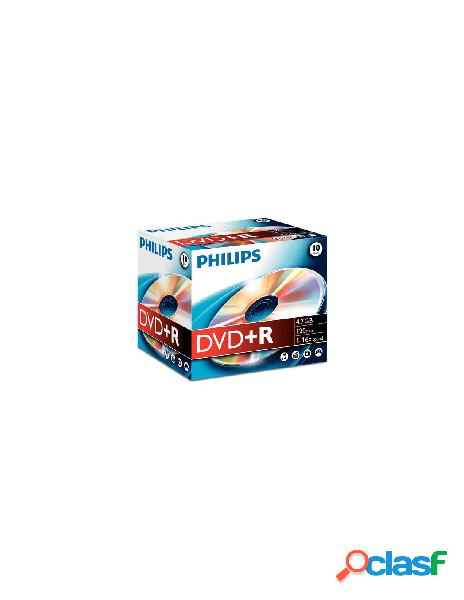 Philips - supporti registrabili philips dr4s6j10c 10 jewel
