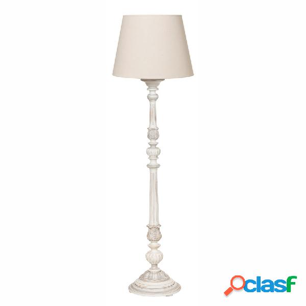 Piantana da salotto stile classico in legno cm Ø 50x167h