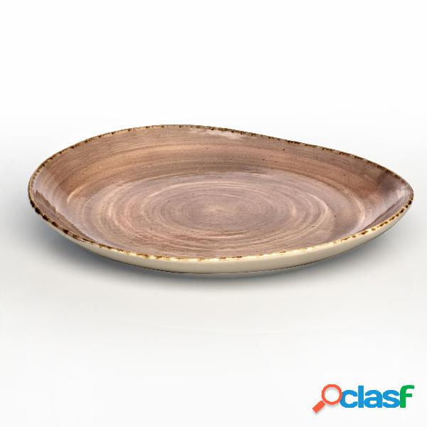 Piatto piano Multiuso in GRES Alta Cucina28x20 cm lavabile