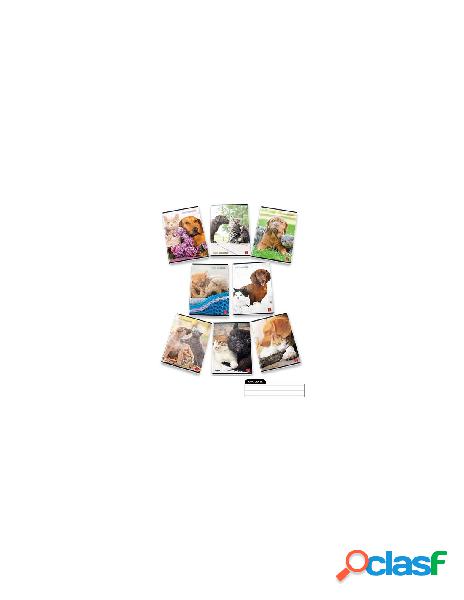 Pigna - quaderno righe pigna 0232047 dolci cuccioli