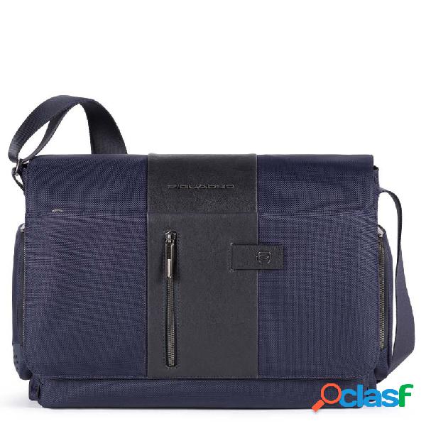 Piquadro brief2 messenger porta computer e porta ipad in