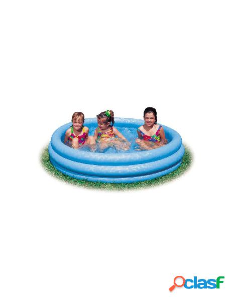 Piscina crystal blu piccola cm 114x25 i.12