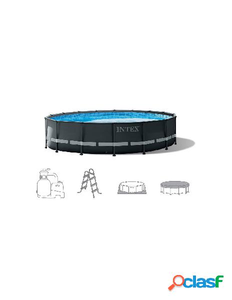 Piscina ultra xtr frame 488x122 cm pompa a sabbia, scaletta