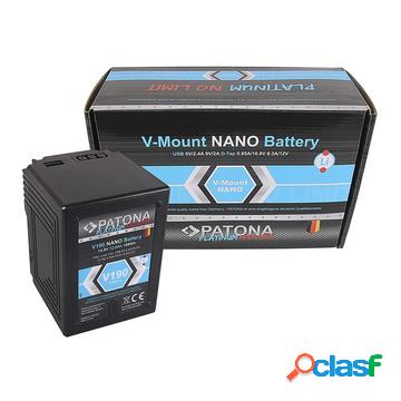 Platinum nano v-190 v-mount batteria 189wh