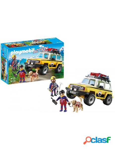 Playmobil - action jeep soccorso alpino