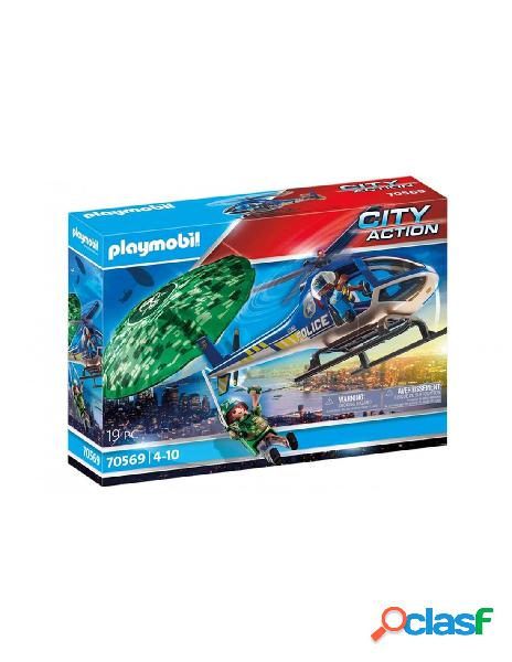 Playmobil - city action elicottero della polizia