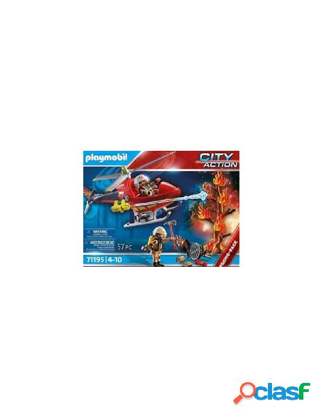 Playmobil - elicottero dei vigili del fuoco