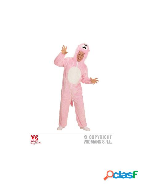 Plush pink lion (hooded jumpsuitwith mask)