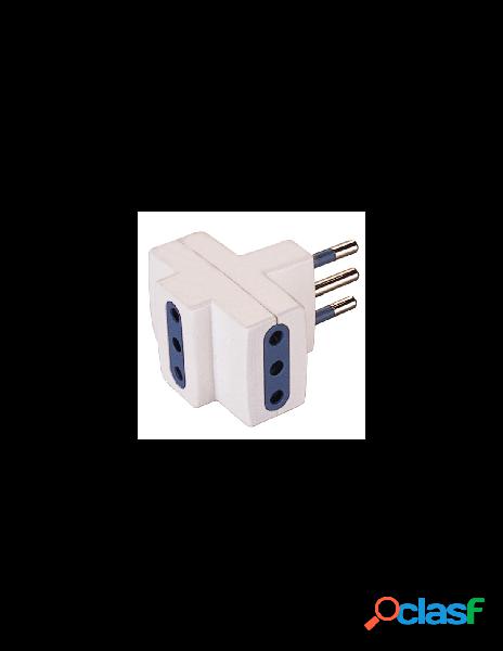 Poly pool - adattatore elettrico poly pool pp0447 bianco
