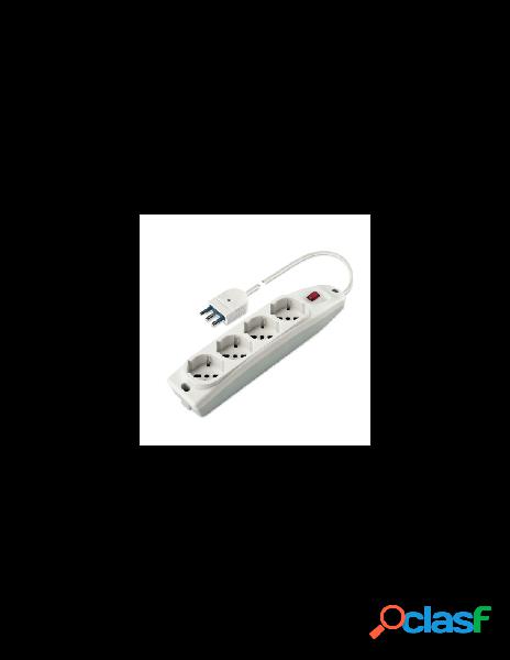 Poly pool - multipresa tavolo poly pool pp0421 bianco