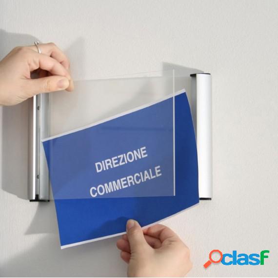 Porta targa appendibile Wall Sign - A5 - 15x21 cm -