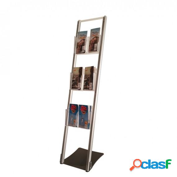 Portadepliant da terra Vision Ice - 6 tasche 1/3 A4 -