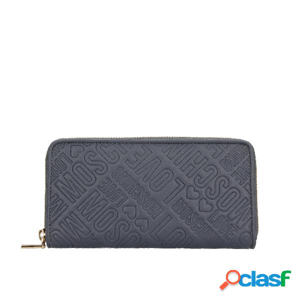 Portafoglio Love Moschino denim JC5617PP1FLD170A - Blu / TU