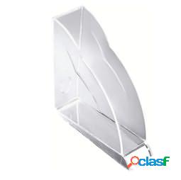 Portariviste Nimbus - 24,8x25,2 cm - cristallo trasparente -