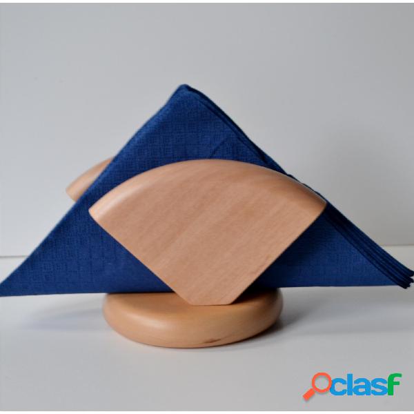 Portatovaglioli in legno di tiglio VELA 10xh9,5 cm
