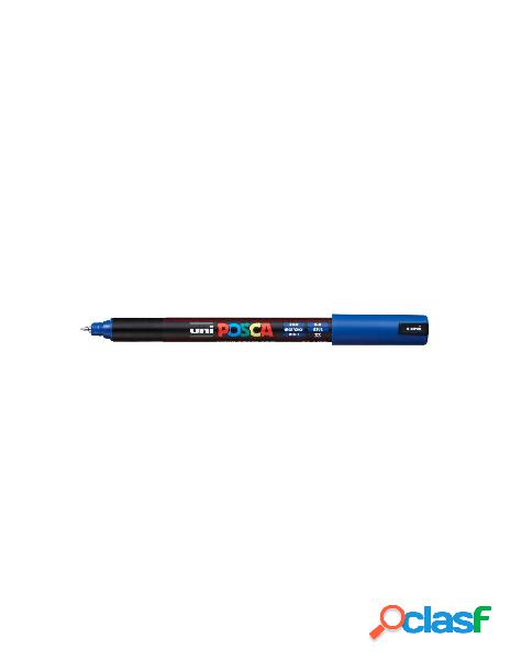 Poscapen blu pennarello uniposca marker ultra fine 0,7 mm