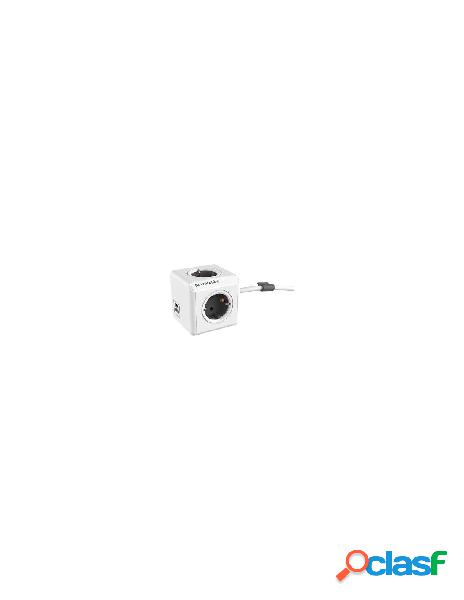 Powercube - powercube plug extended usb 1.5m grey