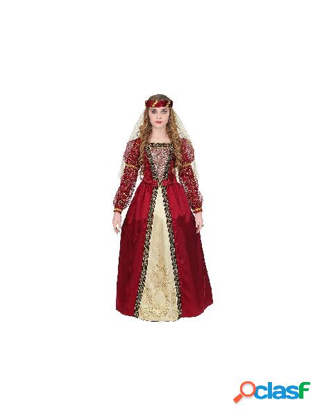 Principessa medievale (vestito con sottogonna crinolina,