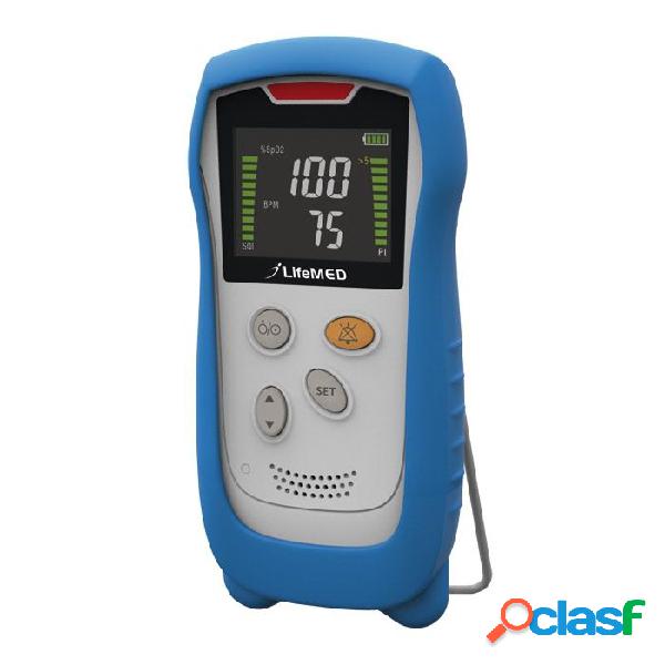 Pulsossimetro palmare Intermed SAT 2000 con guscio antiurto