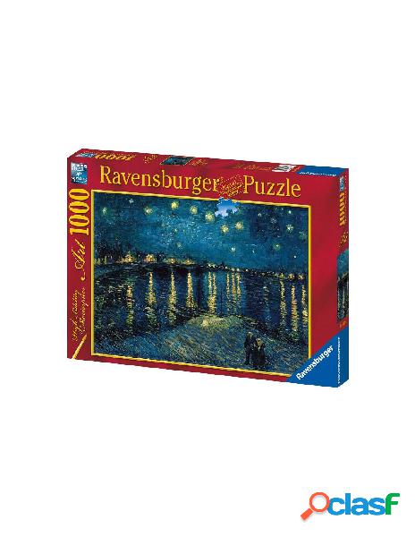 Puzzle 1000 pz - art collection van gogh notte stellata