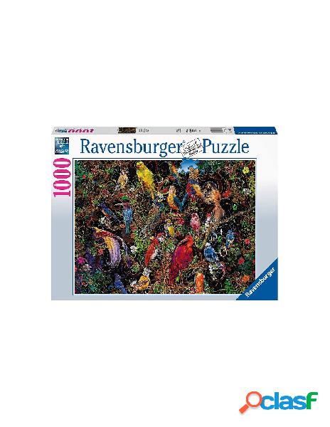 Puzzle 1000 pz - illustrati uccelli darte
