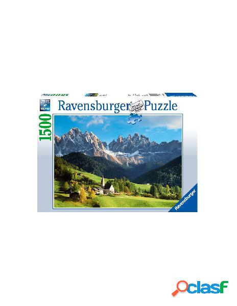 Puzzle 1500 pz veduta delle dolomiti