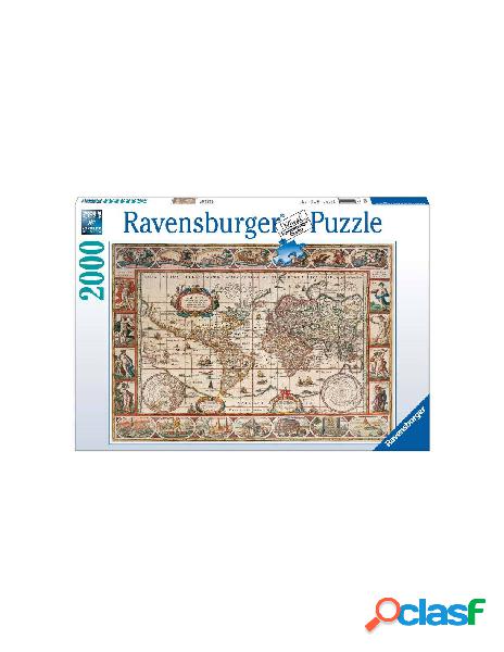 Puzzle 2000 pz mappamondo 1650