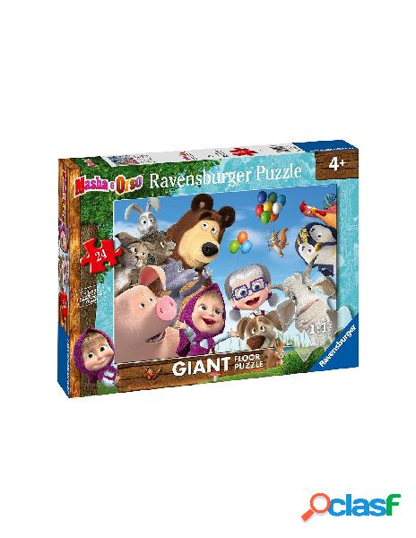 Puzzle 24 giant pavimento masha e orso