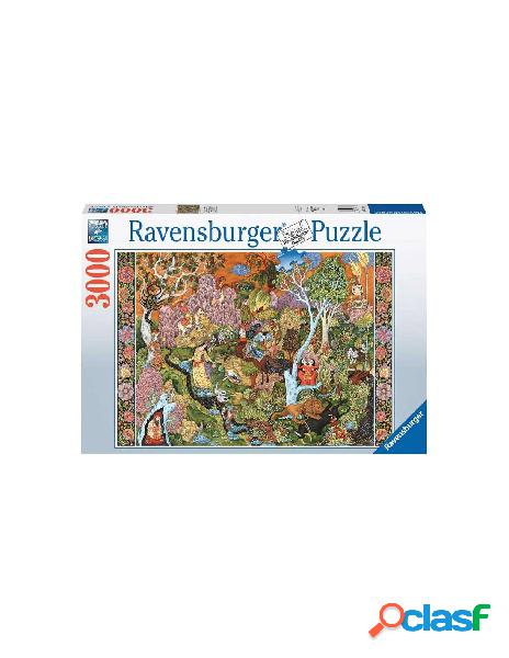 Puzzle 3000 pz giardino dei segni zodiacali