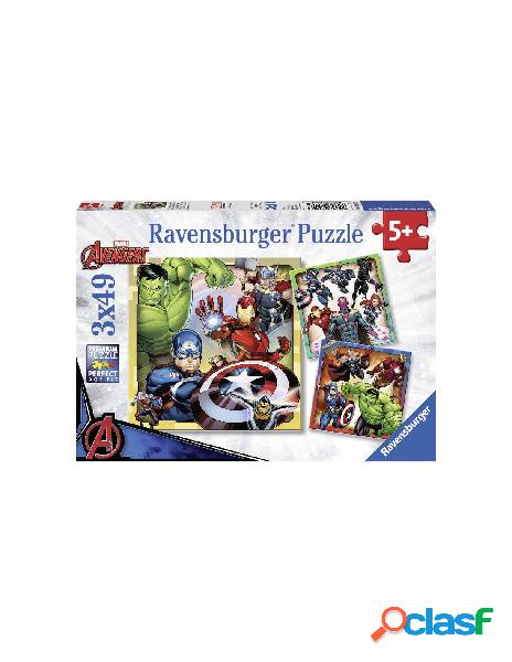 Puzzle 3x49 pz avengers