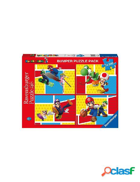 Puzzle 4x100 bumper pack super mario