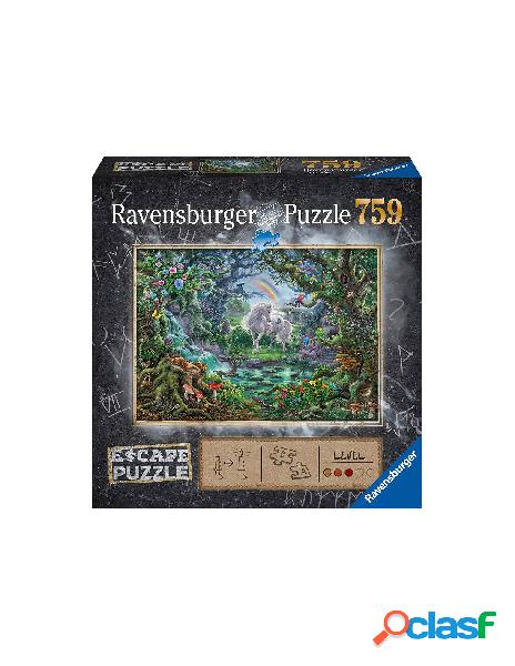 Puzzle 759 pz - escape the puzzle unicorno