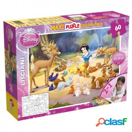 Puzzle df supermaxi 60 snow white lisciani