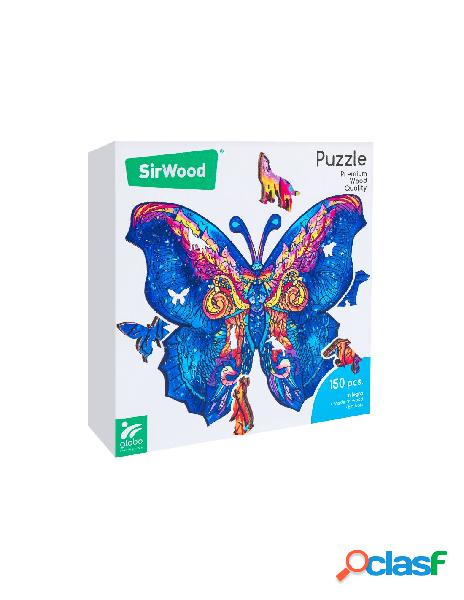 Puzzle farfalla in legno a4-150pz