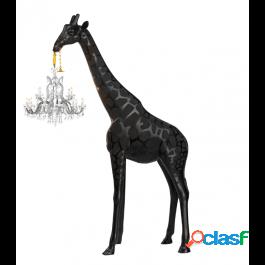 Qeeboo Milano Srl Giraffe In Love Xl Indoor 4 Metres Black