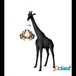 Qeeboo Milano Srl Giraffe In Love Xs 1 Metre Black