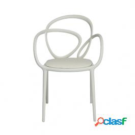 Qeeboo Milano Srl Loop Chair With Cushion - Set Of 2 Pieces
