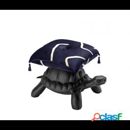 Qeeboo Milano Srl Turtle Carry Pouf Black