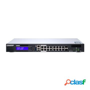 Qgd-1600p gestito gigabit 4096mb poe, grigio