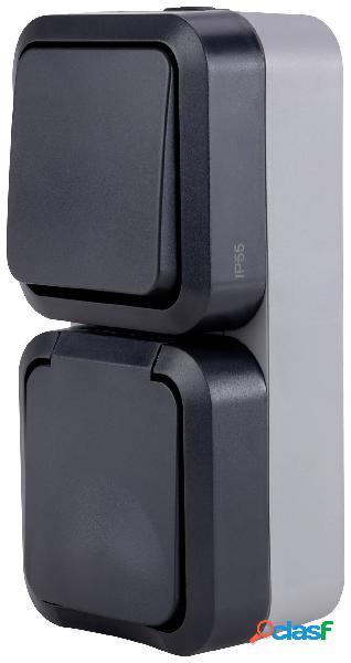 REV Completo Combinazione interruttore/prese AquaStorm