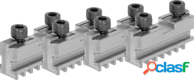 RÖHM - Set di 4 griffe base temprate, Per tipo mandrino: