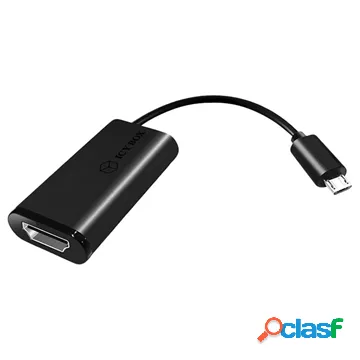 RaidSonic ICY BOX Adattatore video / audio HDMI / USB - Nero