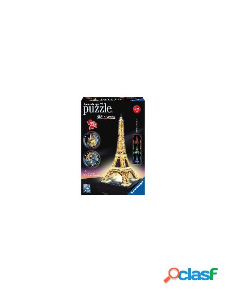 Ravensburger - puzzle ravensburger 12579 3d torre eiffel con